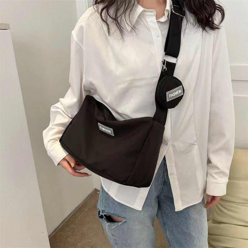 Women's Large-capacity Solid Color Shoulder Bag - The Number 1 Things