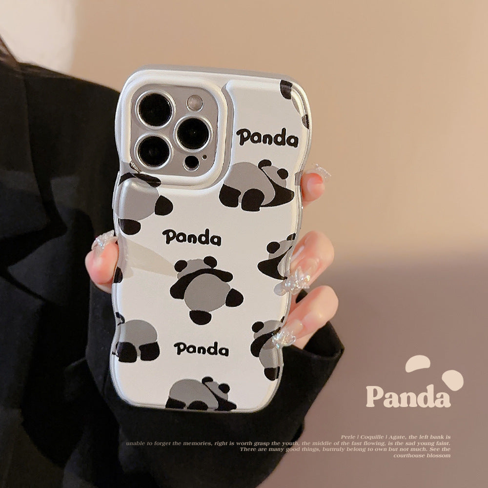 Full Screen Cute Panda For Iphone14 Phone Case