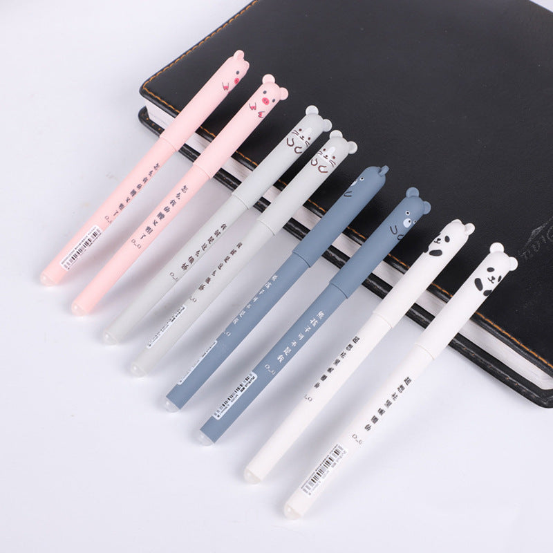 Erasable Pen Set Blue Erasable Neutral Full Needle Tube
