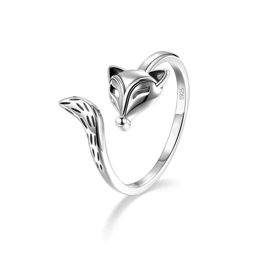 S925 Silver Unisex Fox Ring - The Number 1 Things