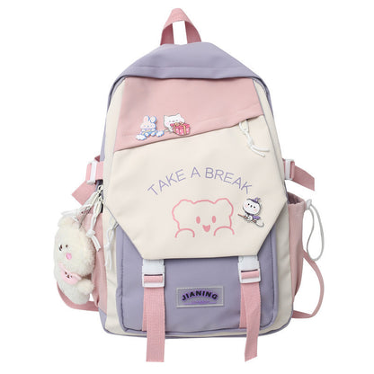 Fashion Large Capacity Student Schoolbag - The Number 1 Things