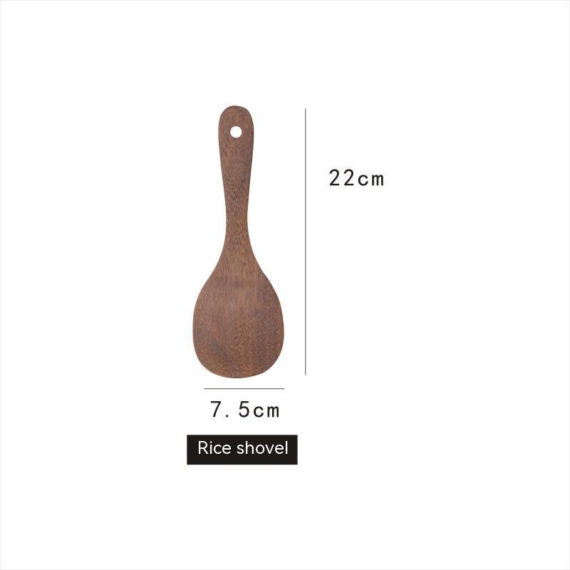 Kitchen Utensils Wooden Spoon High Temperature Resistant Wood Spatula - The Number 1 Things
