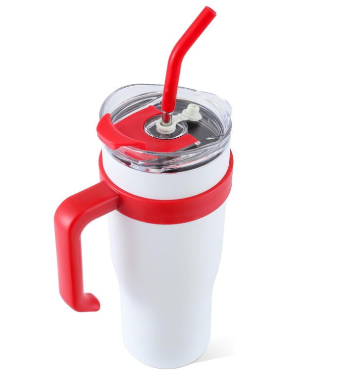 Ochapa 40 Oz Tumbler With Handle Straw Lid Insulated Vacuum Stainless Steel Travel Tapered Mug Gift Coffee Cup Holder Friendly Keep Cold Or Hot Sweat Proof Resuable - The Number 1 Things