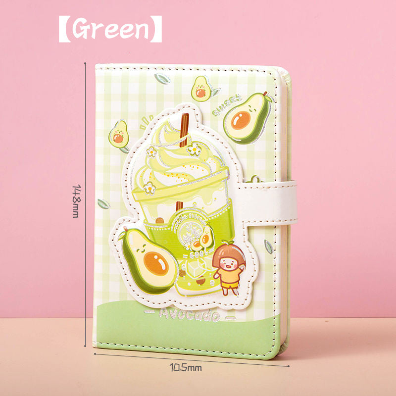 Cute Magnetic Buckle Notebook Girl Heart Hand Ledger - The Number 1 Things