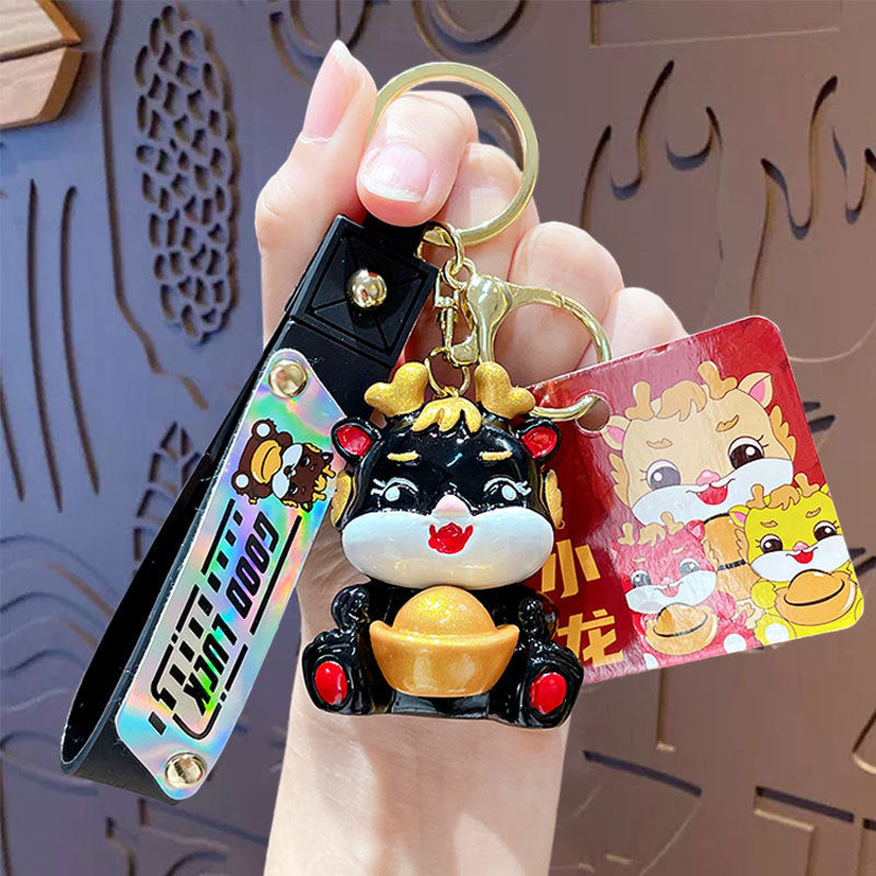 Creative Fashion Small Dragon New Year Keychain Pendant - The Number 1 Things