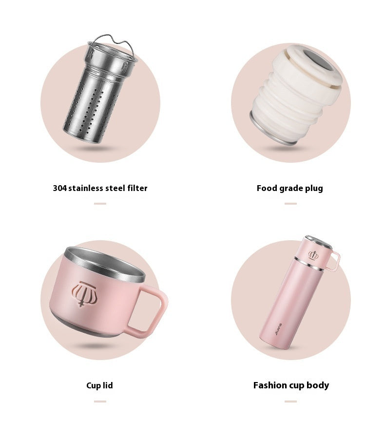 316 Vacuum Cup Food Grade Stainless Steel Large Capacity Simple - The Number 1 Things