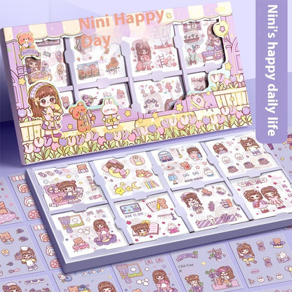 200 SET Stickers Cartoon Design Cute Stickers Kawaii Sticker Set - The Number 1 Things