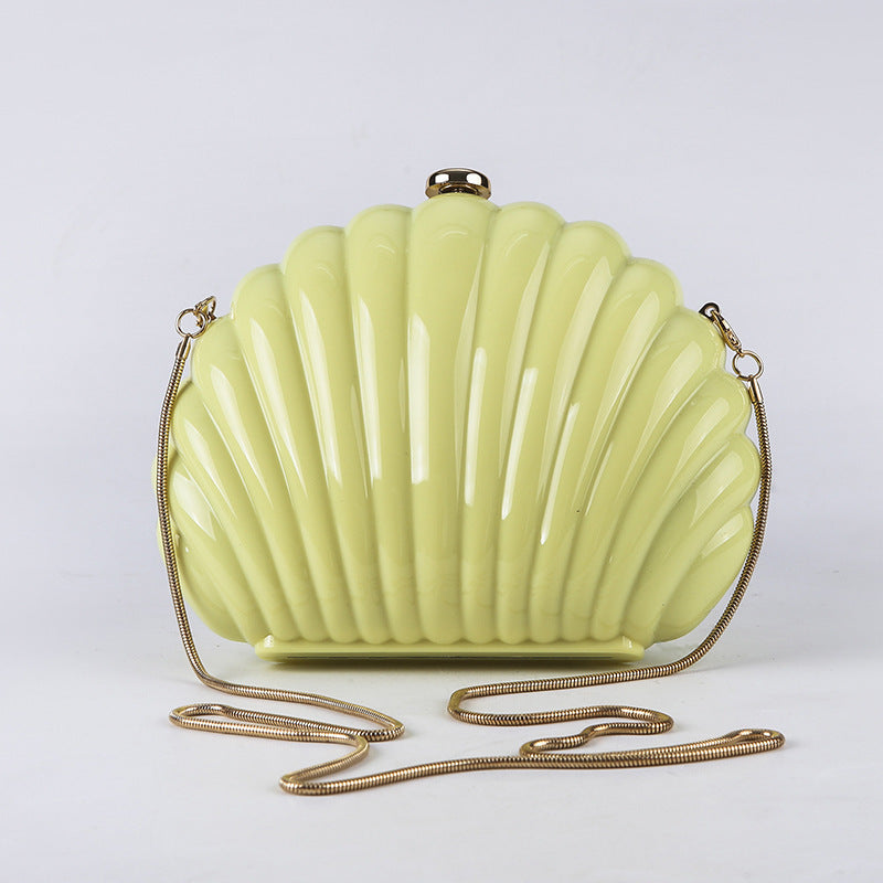 Acrylic Dinner Candy-colored Shell Hand-held Party Hard Box Bag - The Number 1 Things