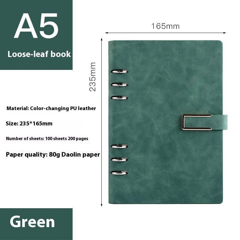 A5 Notebook Loose-leaf Removable Notepad Business Office Meeting - The Number 1 Things