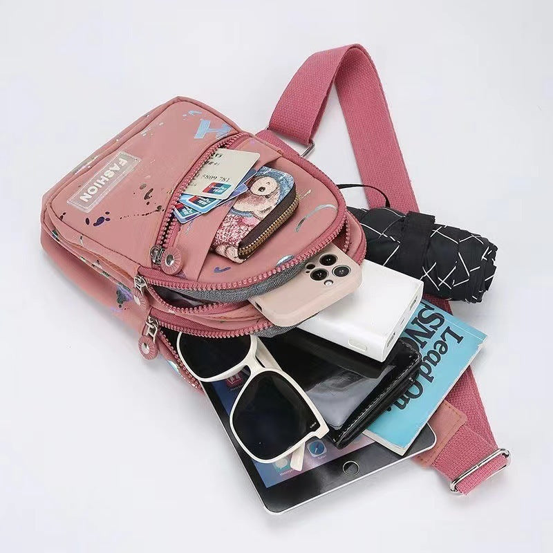 Women's One-shoulder Crossbody Backpack Oxford Cloth Chest Bag - The Number 1 Things