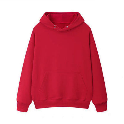 Combed Cotton Terry Hooded Sweater Solid Color Casual Men And Women Couple Style - The Number 1 Things