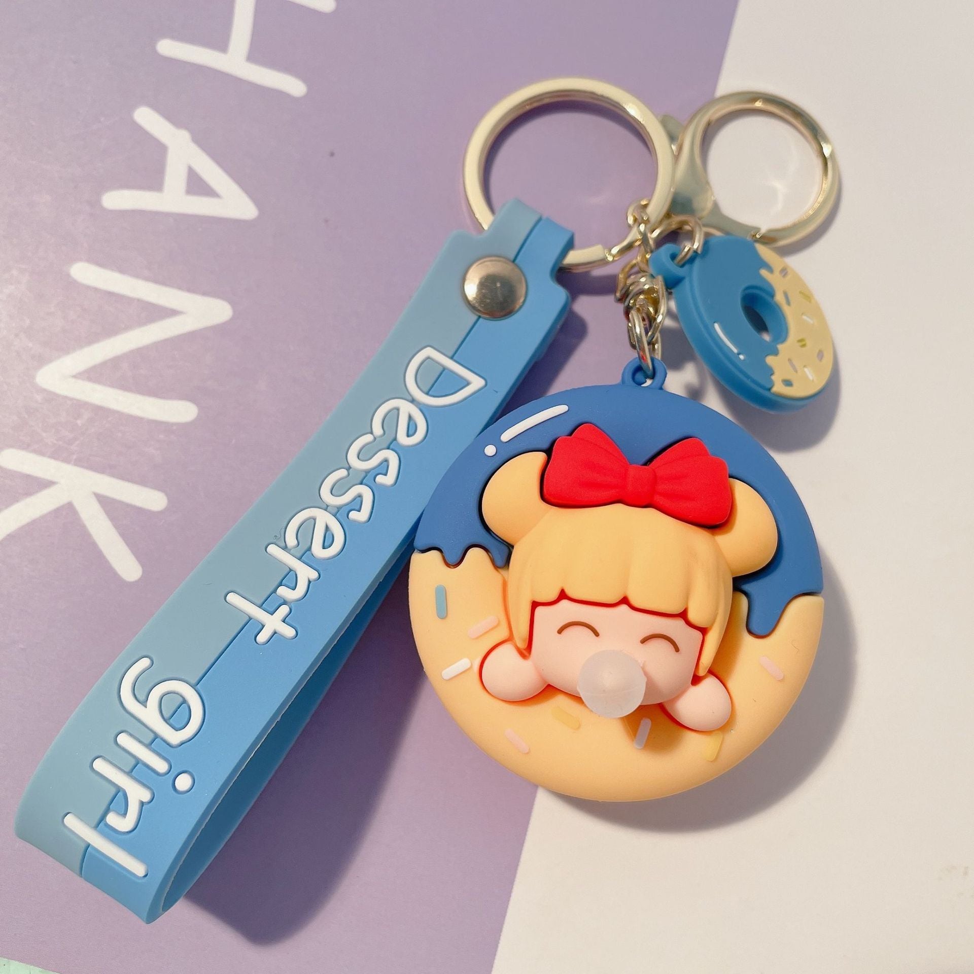 New Cute Bubble Girl Key Chain - The Number 1 Things