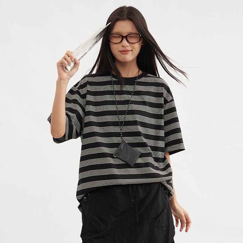 Loose Leisure All-matching Retro Hong Kong Style Short Sleeve Couple - The Number 1 Things