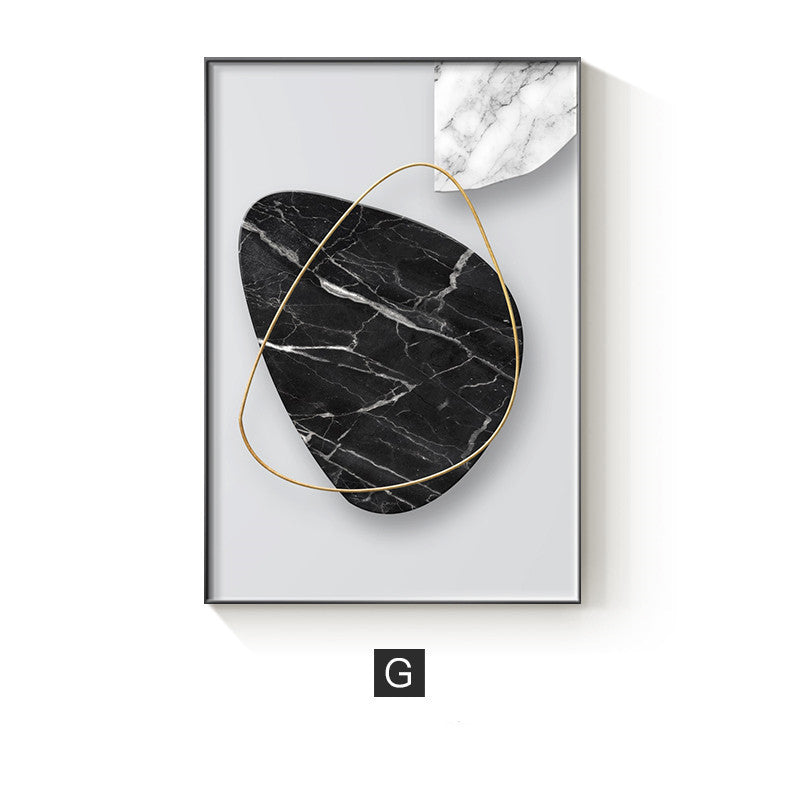 Abstract Geometric Canvas Painting Picture Home Decor Wall Poster - The Number 1 Things