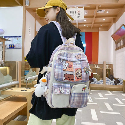 Girl High School Student Junior School Backpack - The Number 1 Things