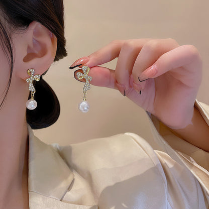 INS Butterfly Earrings With Rhinestones Fashion Temperament Jewelry - The Number 1 Things