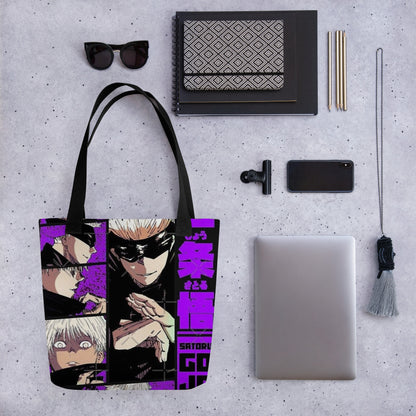 Anime Merchandise Gojo Satoru Tote bag - The Number 1 Things