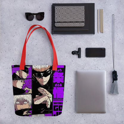 Anime Merchandise Gojo Satoru Tote bag - The Number 1 Things