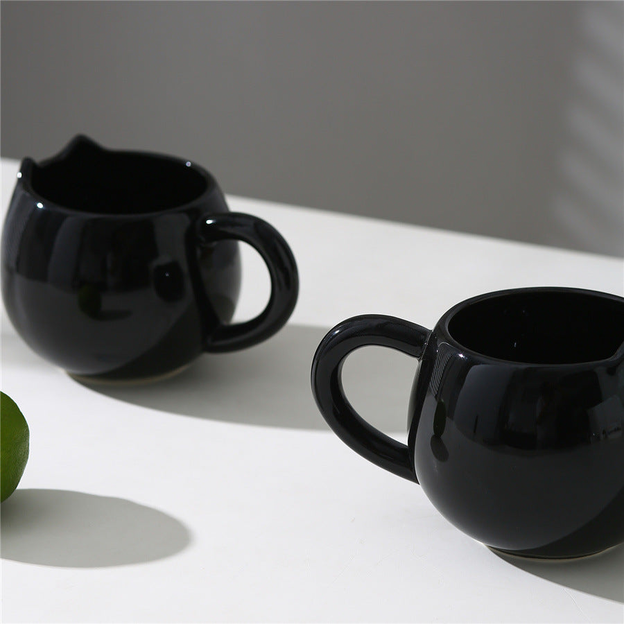 Small Black Cat Cute Shape Office Cup Creative Cup - The Number 1 Things