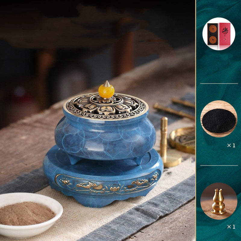 Home Indoor Hollow Lotus Cover Incense Burner - The Number 1 Things