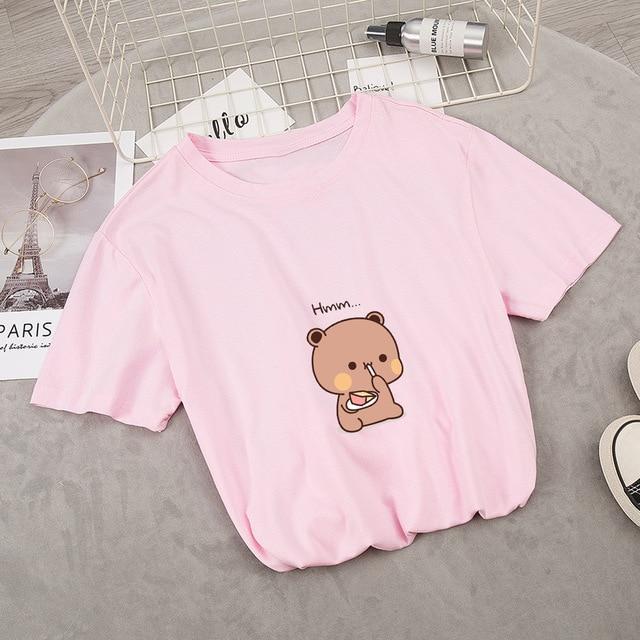 Women's Summer Snack Bear T-Shirt