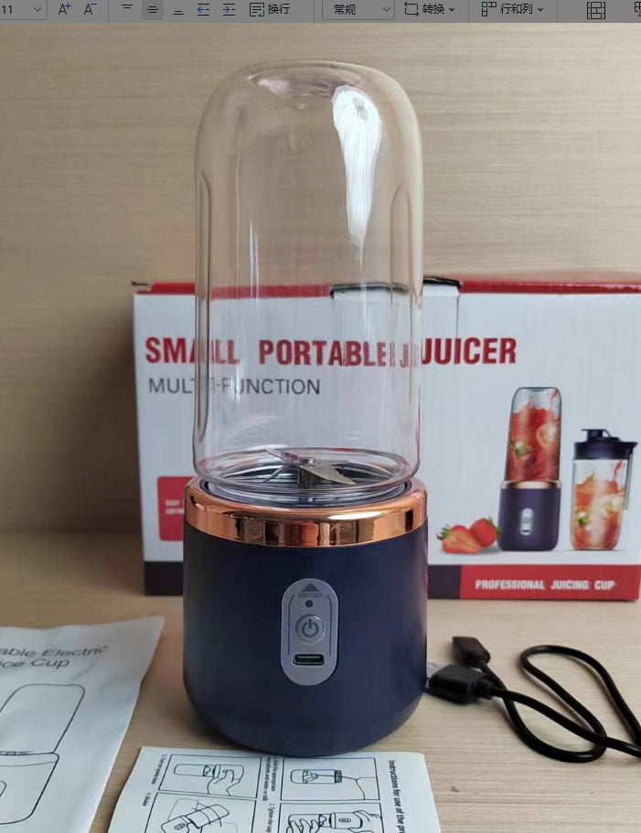 Portable Blender Mini Juicer Cup Extractor Smoothie