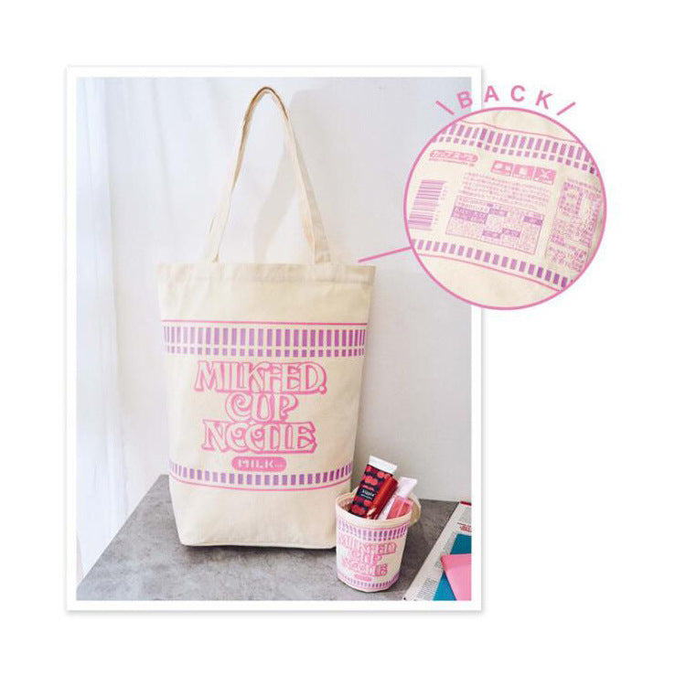 Japanese Magazine Appendix Anniversary Canvas Shoulder Bag - The Number 1 Things