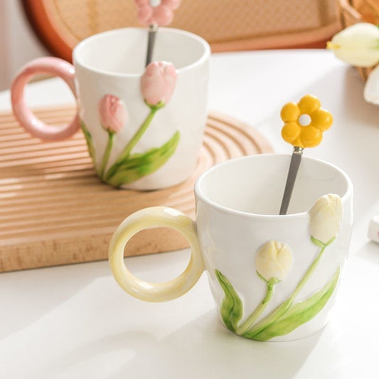 Home Lovely Tulip Large Capacity Cup - The Number 1 Things