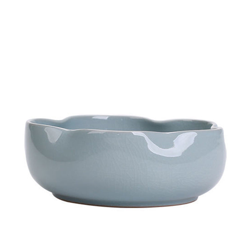 Celadon Ge Kiln Tea Washing Ceramic Ru Kiln Dish - The Number 1 Things