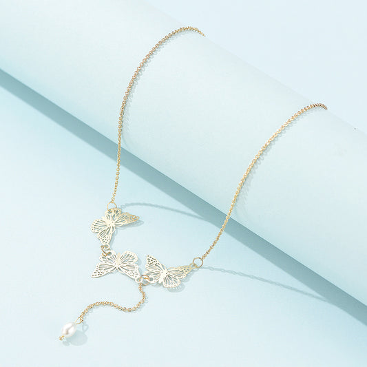 Sweet Commuter Student Necklace Pure Color Women's Jewelry - The Number 1 Things