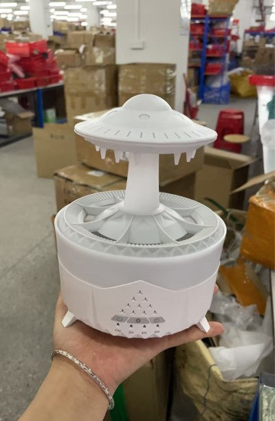 UFO Raindrop Humidifier USB Aromatherapy Essential Oils Aroma Air Diffuser