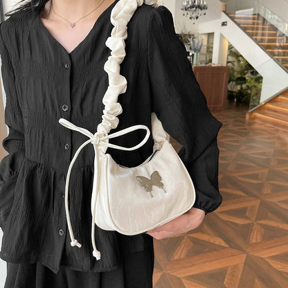 Crossbody Bag Casual Drawstring Bow Shoulder Bag - The Number 1 Things