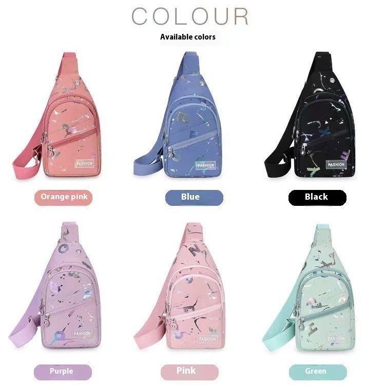 Women's One-shoulder Crossbody Backpack Oxford Cloth Chest Bag - The Number 1 Things