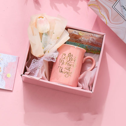 Tuilp Glass Ceramic Cup Girly Heart - The Number 1 Things