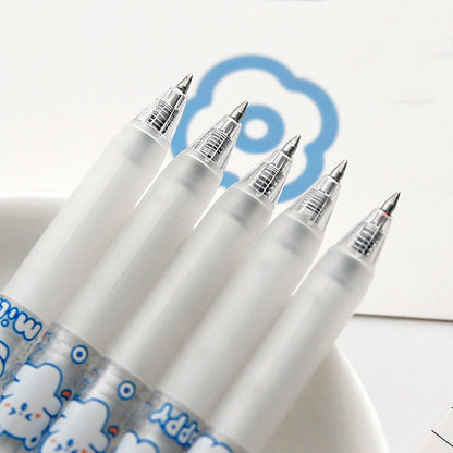 Creative Cute Cartoon Pressing Student Black Signature Gel Pen