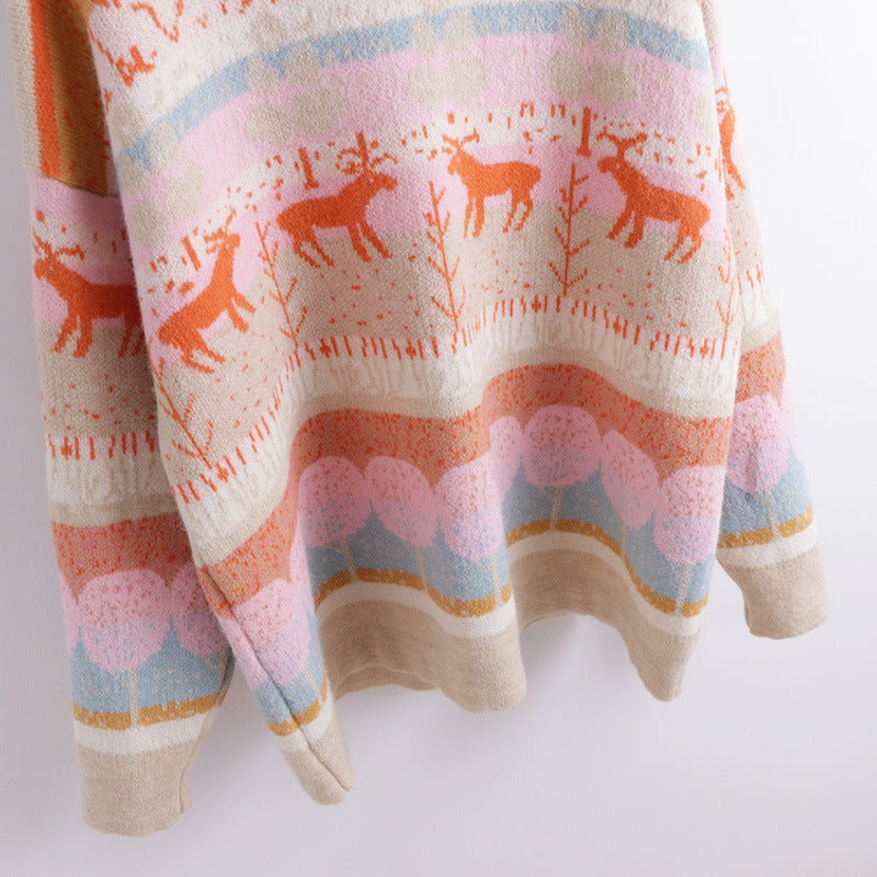 Women's Autumn And Winter Loose Knitted Sweater Top - The Number 1 Things