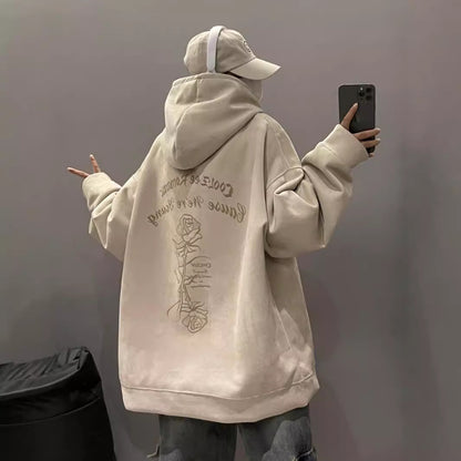 Women's Suede Hooded Sweater - The Number 1 Things