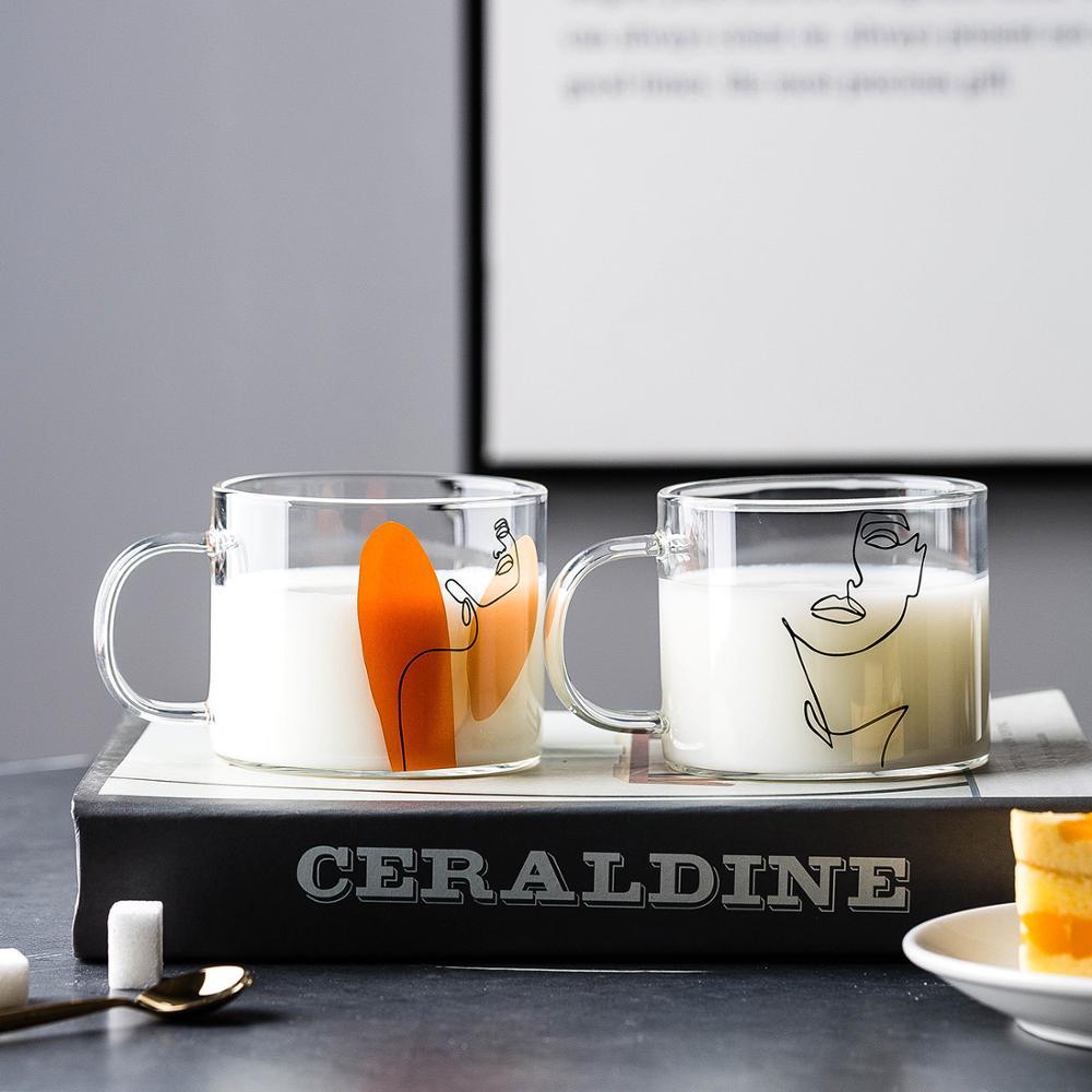 Original Glass Ins Style Simple And Creative Water Cup Home Cute Milk Cup Tea Cup Female - The Number 1 Things