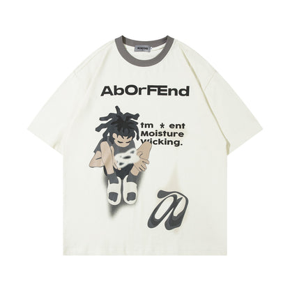 T-shirt Men And Women Couple Loose Fashion Brand