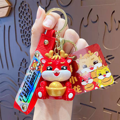 Creative Fashion Small Dragon New Year Keychain Pendant - The Number 1 Things