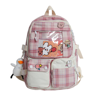 Girl High School Student Junior School Backpack - The Number 1 Things