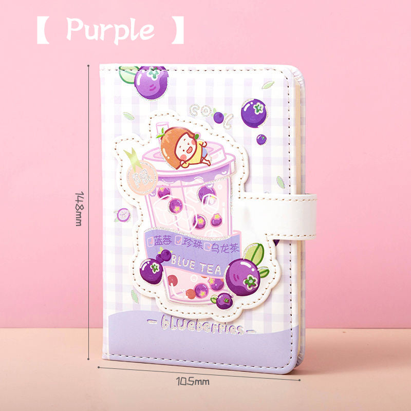 Cute Magnetic Buckle Notebook Girl Heart Hand Ledger - The Number 1 Things