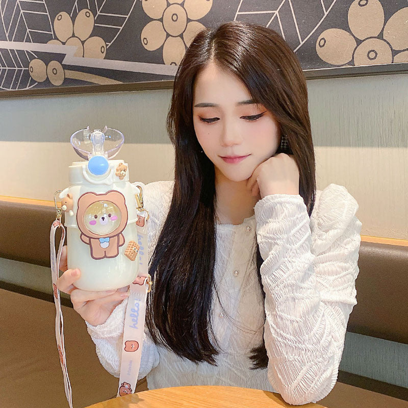 Women's Large Capacity Japanese Plastic Water Cup - The Number 1 Things
