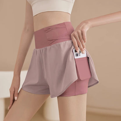 Loose Anti-exposure Sports Shorts For Women