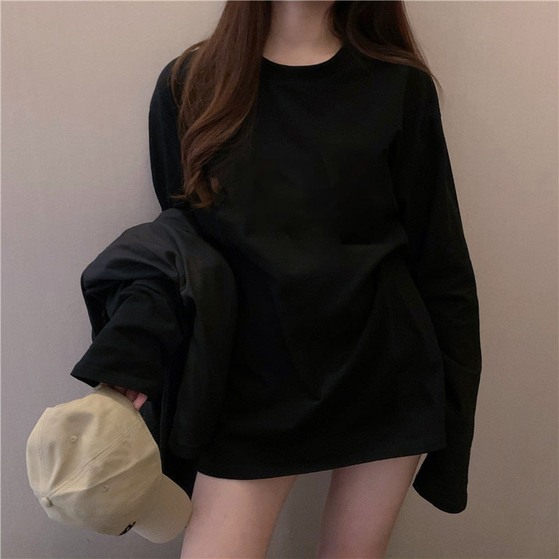 Spring New Loose Sweater Bandage Dress Inner Bottoming Shirt - The Number 1 Things