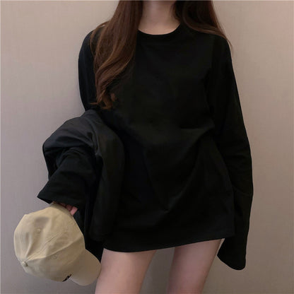 Spring New Loose Sweater Bandage Dress Inner Bottoming Shirt - The Number 1 Things