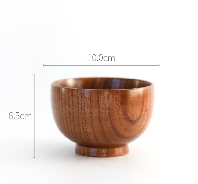 Wooden round wooden bowl - The Number 1 Things