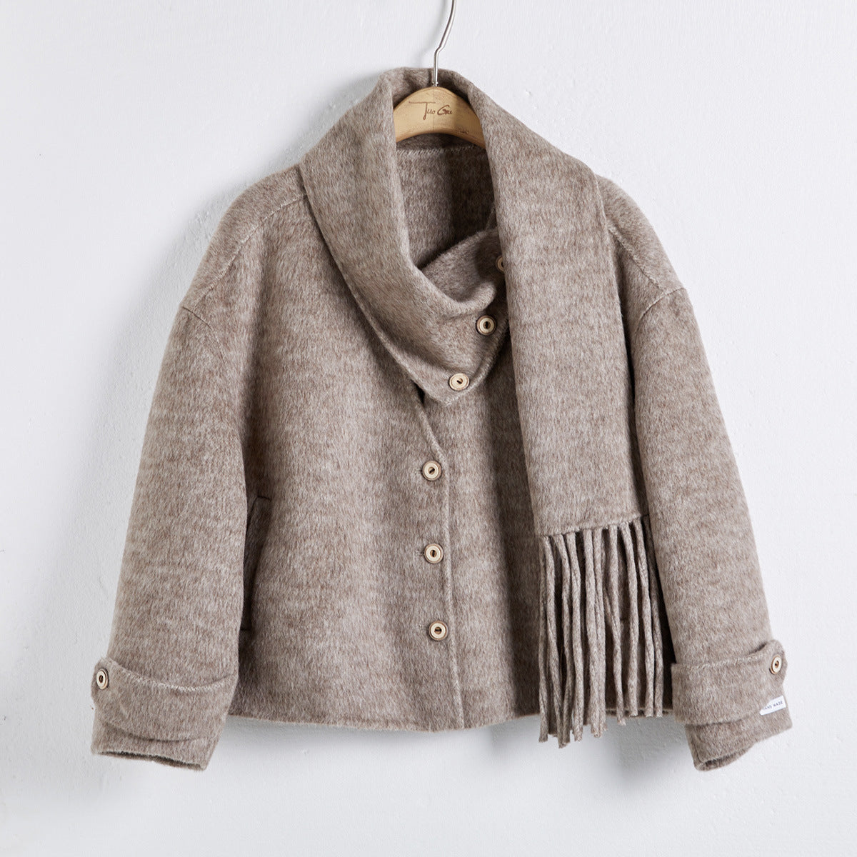 Autumn And Winter New Gentle Elegant Woolen Coat