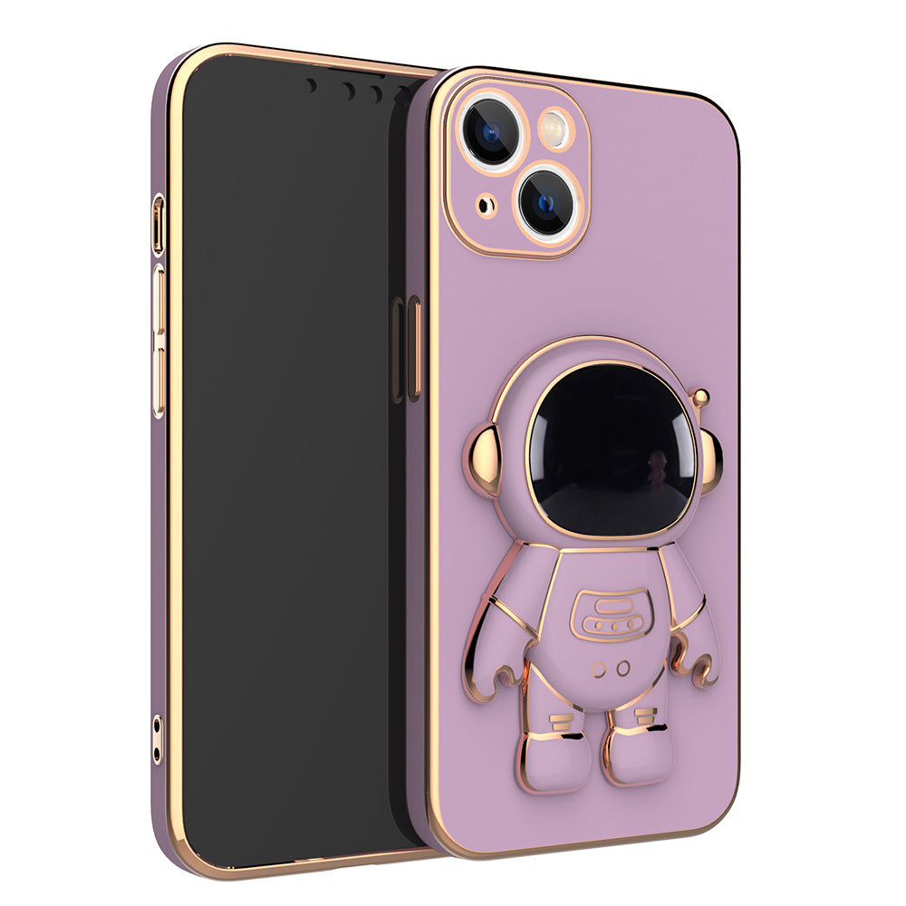 Electroplating Bracket Protective Cover Mobile iPhone Case