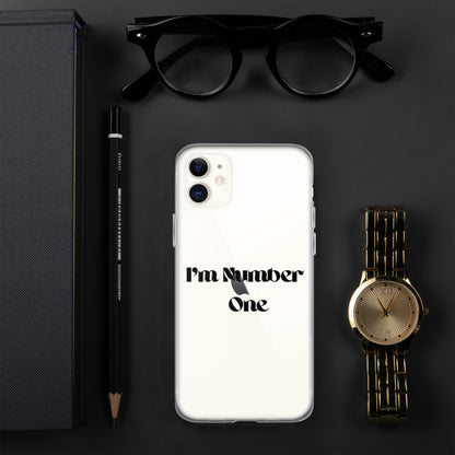 Clear Case for iPhone® - The Number 1 Things